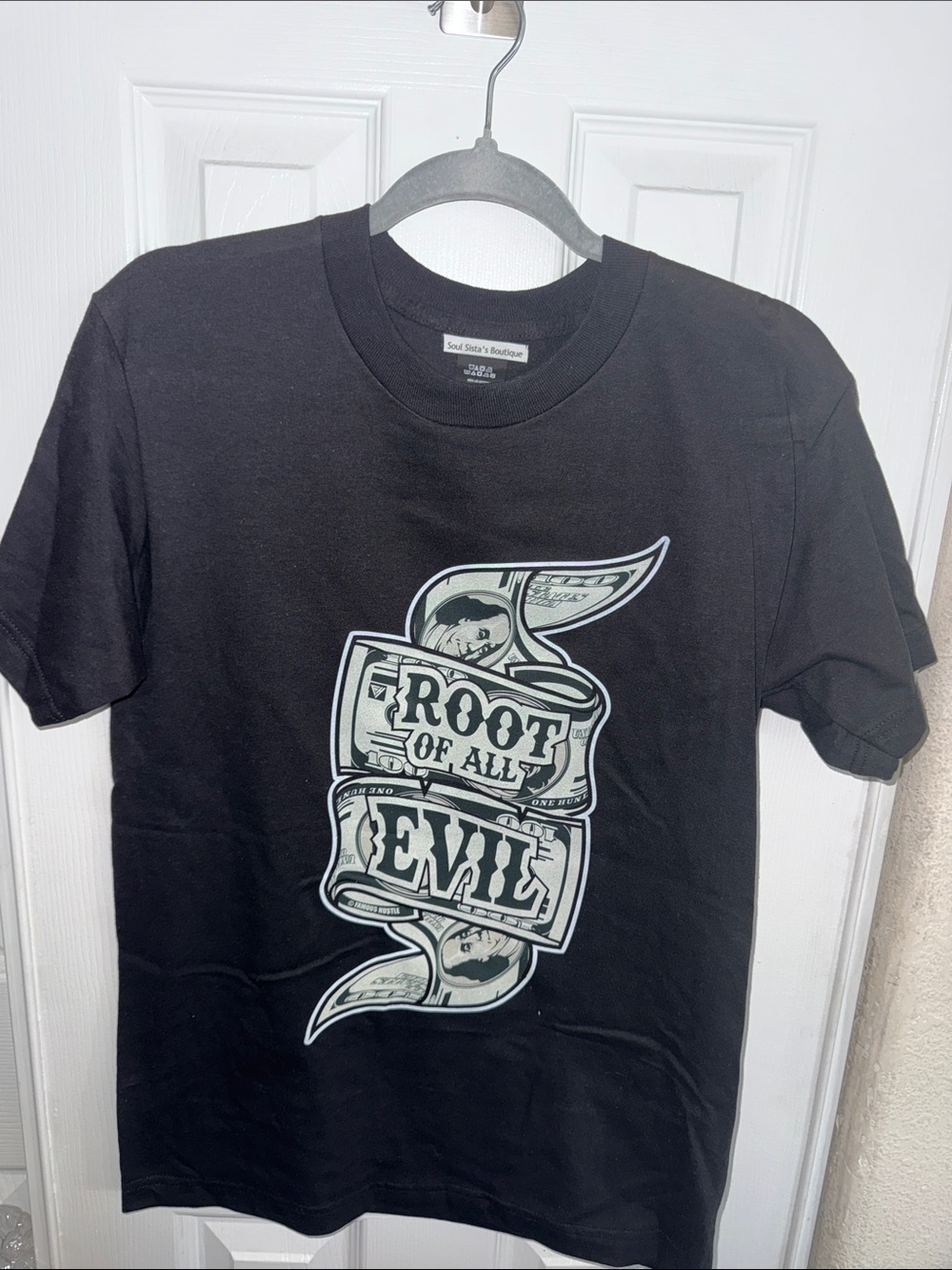 Root of All Evil Graphic Tee - Black - Picture 4 of 6